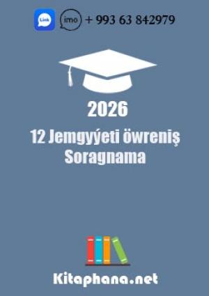 12 Jemgyýeti öwreniş-soragnama